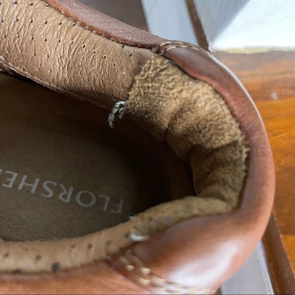 Florsheim Tan Mens Oxfords Style Casual Lace Up Shoes Style 13172-200 Size 9M - Picture 8 of 14